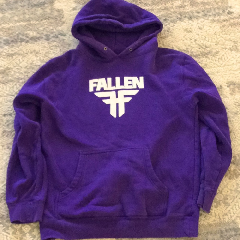 Fallen Purple Hoodie
